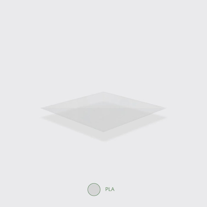 Vegware Compostable Cold Cup Domed Lids 340ml / 12oz and 455ml / 16oz (1000 Pack) Vegware