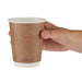 Vegware Compostable Coffee Cups Double Wall 340ml / 12oz (500 Pack) Vegware