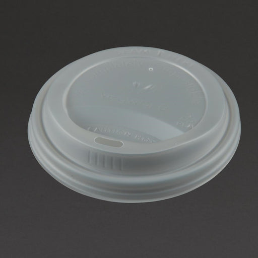 Vegware Compostable Lids for 340ml & 455ml Coffee Cups (1000 Pack) Vegware