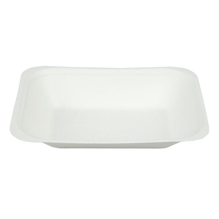 Vegware Compostable Bagasse Chip Trays 175mm (500 Pack) Vegware