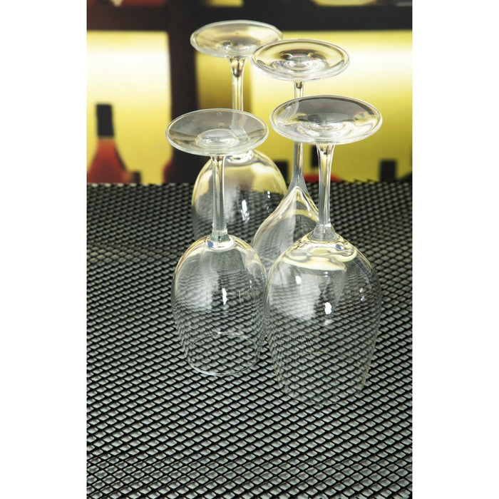 Bar Shelf Liner Black 10m Hilton Banks