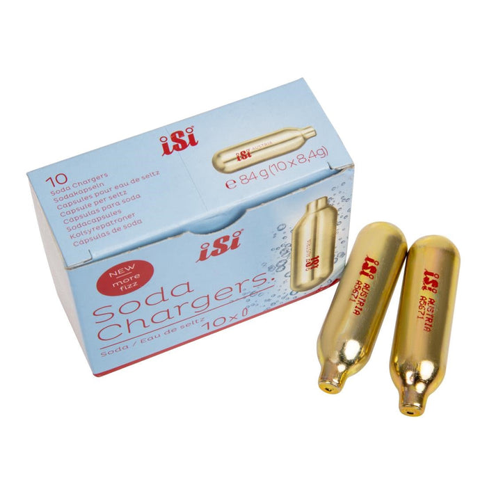 iSi Soda Siphon CO2 Charger Bulbs (10 Pack) ISI