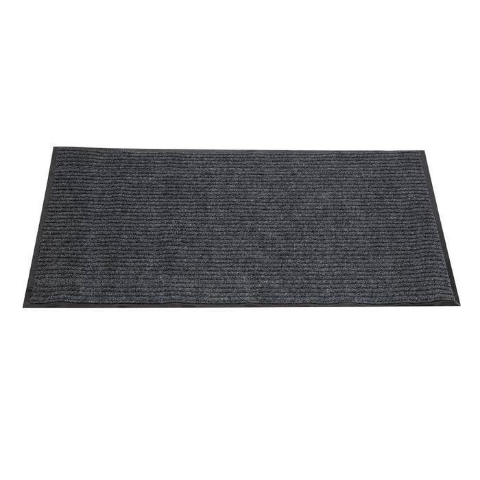 Jantex Entrance Mat Steel Colour 900 x 600mm Jantex