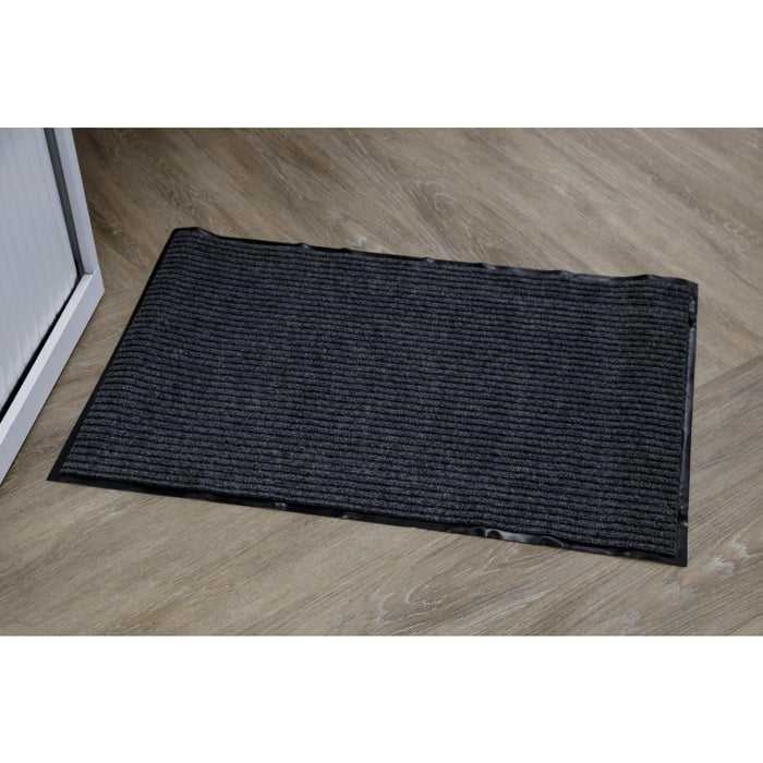 Jantex Entrance Mat Steel Colour 900 x 600mm Jantex