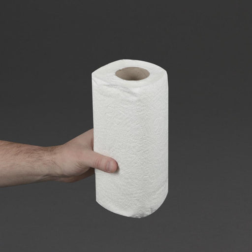 Jantex Kitchen Rolls White 2-Ply 11.5m (24 Pack) Jantex