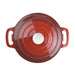 Vogue Red Round Casserole Dish 3.2Ltr Vogue