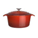 Vogue Red Round Casserole Dish 4Ltr Vogue