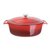 Vogue Red Oval Casserole Dish 6Ltr Vogue