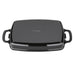 Vogue Black Rectangular Cast Iron Dish 2.8Ltr Vogue