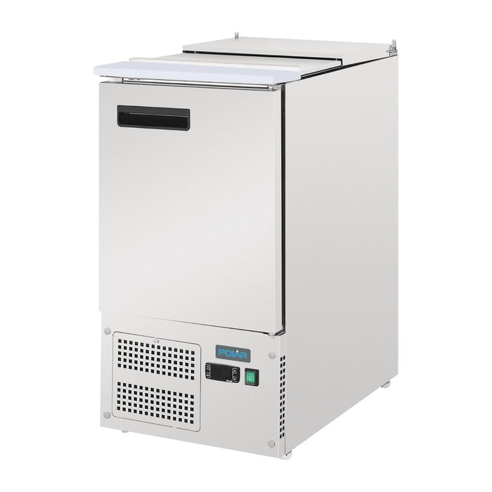 Polar G-Series Single Door Saladette Prep Counter Fridge Polar