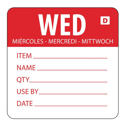 Wednesday. Roll of 250