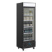 Polar G-Series Upright Display Fridge 368Ltr Black Polar