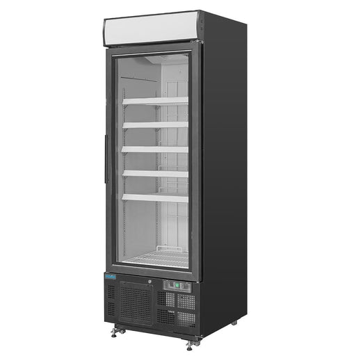 Polar G-Series Upright Display Freezer 412Ltr Black Polar