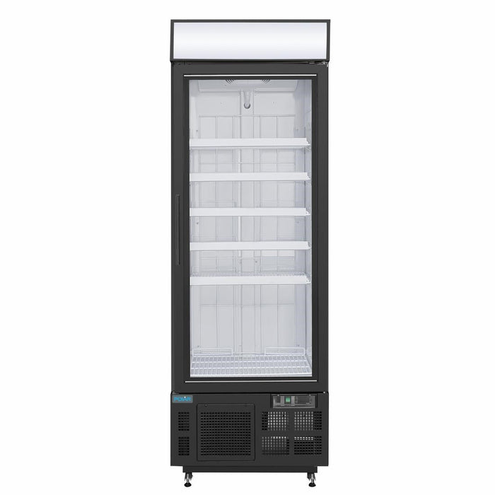 Polar G-Series Upright Display Freezer 412Ltr Black Polar