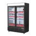 Polar G-Series Upright Display Freezer 920Ltr Black Polar