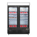 Polar G-Series Upright Display Freezer 920Ltr Black Polar