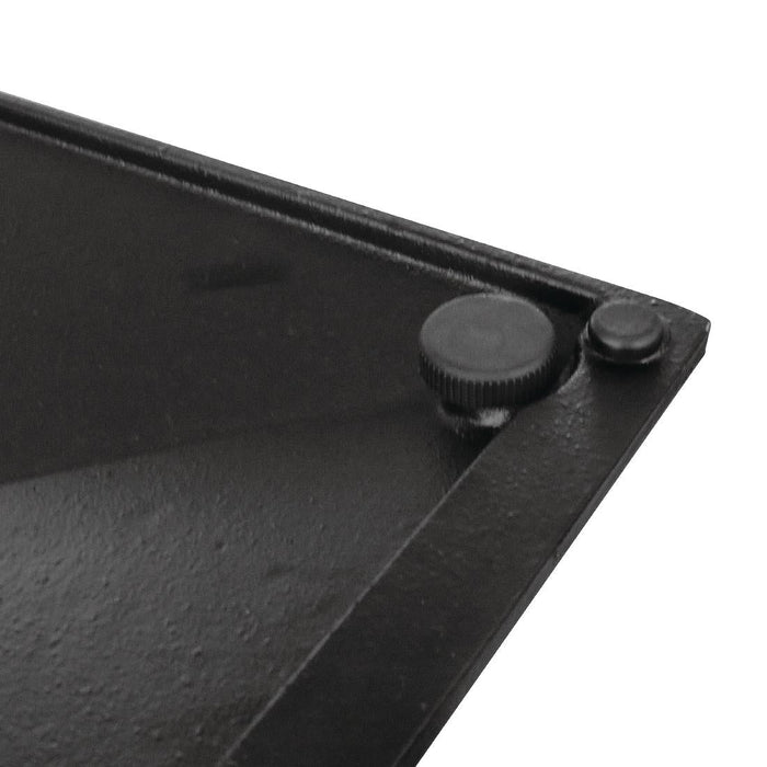 Bolero Rectangular Cast Iron Base Bolero