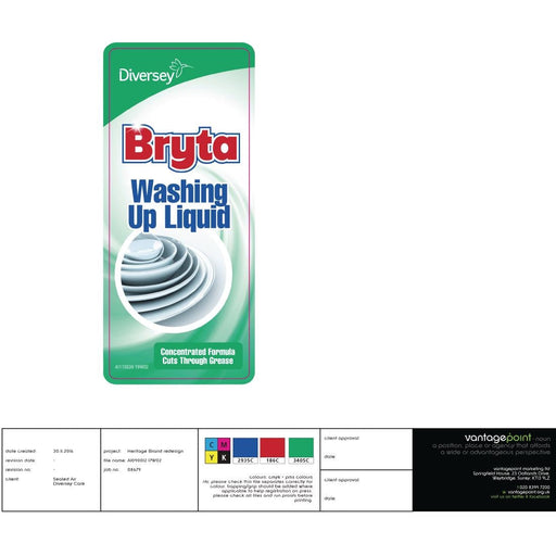 Bryta Washing Up Liquid Concentrate 1Ltr Bryta