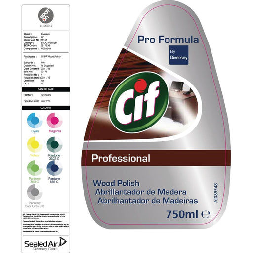 CIF Pro Formula Wood Polish Ready To Use 750ml Pro-Formula