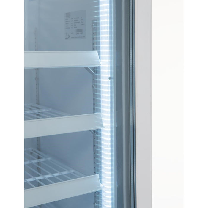 Polar G-Series Upright Display Freezer 412Ltr White Polar