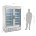 Polar G-Series Upright Display Freezer 920Ltr White Polar