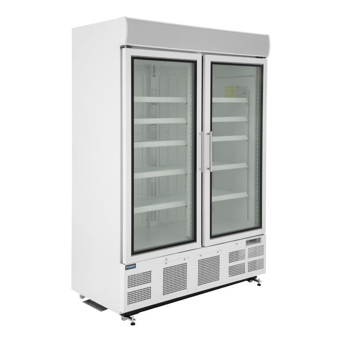 Polar G-Series Upright Display Freezer 920Ltr White Polar