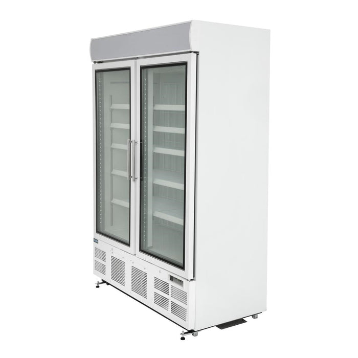 Polar G-Series Upright Display Freezer 920Ltr White Polar