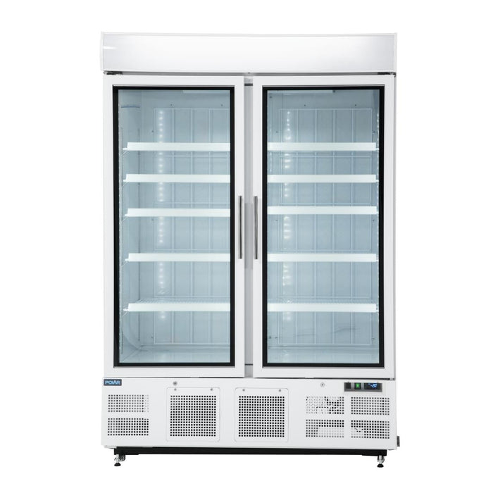 Polar G-Series Upright Display Freezer 920Ltr White Polar