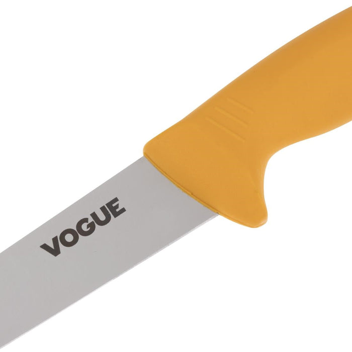 Vogue Soft Grip Pro Flexible Fillet Knife Yellow 20cm Vogue