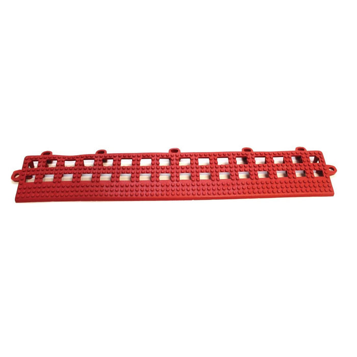 COBA Red Female Edge Flexi-Deck Tiles (3 Pack) Coba