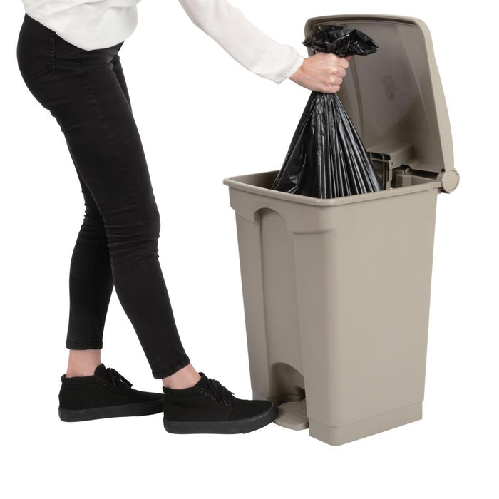 Jantex Pedal Bin Beige 45Ltr Jantex