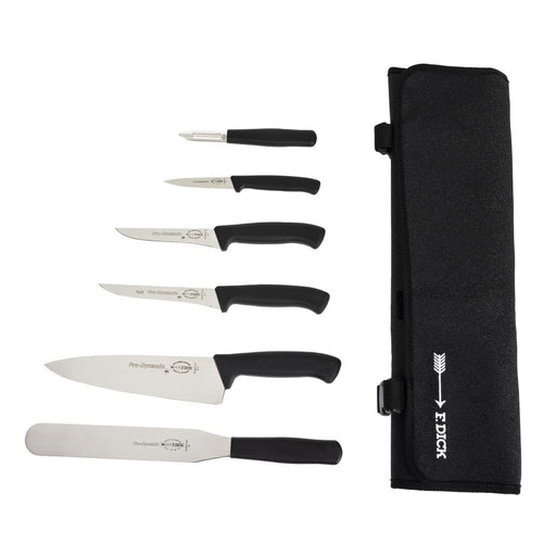 Chef Knife, Flexible Knife, Palette Knife, Boning Knife, Paring Knife, Peeler and Wallet