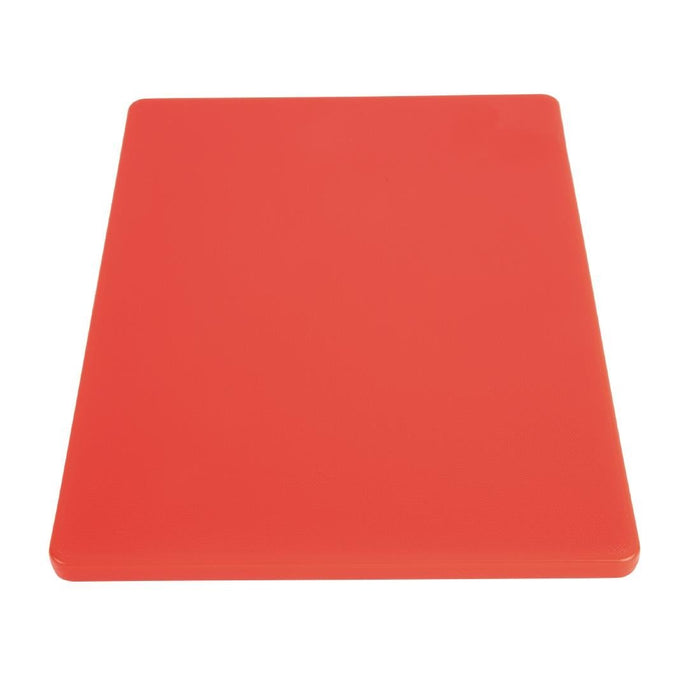 Hygiplas Low Density Red Chopping Board Small 305x229x12mm Hygiplas