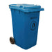 UV, Frost & Chemical Resistant. Rear Wheels. Material: Polythene. 1065(H)x580(W)x735(D)mm
