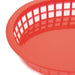 Olympia Oval Polypropylene Food Basket Red (6 Pack) Olympia