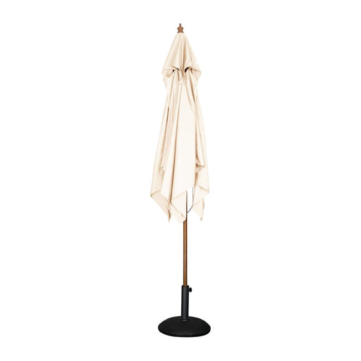 Bolero Square Pulley Parasol 2.5m Diameter Cream Bolero