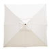 Bolero Square Pulley Parasol 2.5m Diameter Cream Bolero