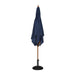 Bolero Square Double Pulley Parasol 2.5m Diameter Navy Blue Bolero