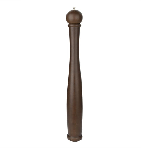 Dimensions: 610(H)mm. Dark wood.