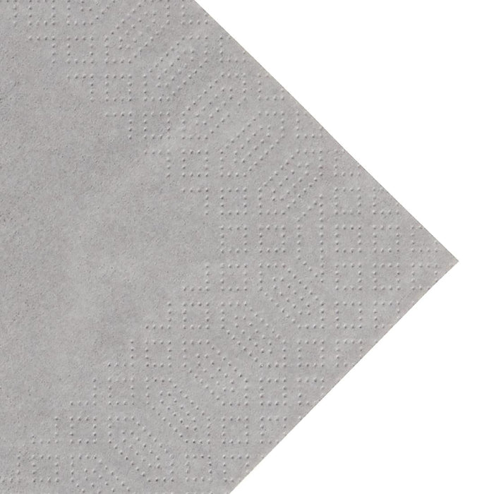 Duni Lunch Napkin Grey 33x33cm 3ply 1/4 Fold (1000 Pack) Duni