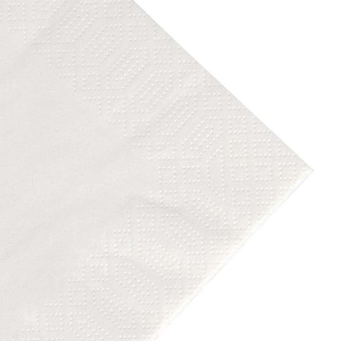 Duni Dinner Napkin White 40x40cm 3ply 1/4 Fold (1000 Pack) Duni