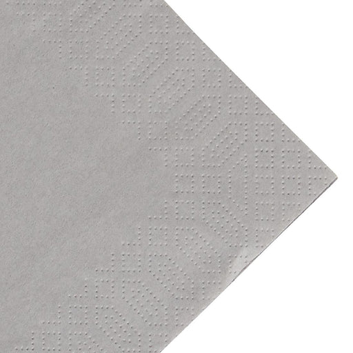 Duni Dinner Napkin Granite Grey 40x40cm 3ply 1/8 Fold (1000 Pack) Duni