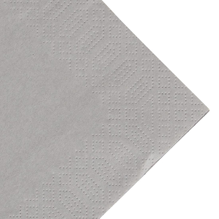 Duni Dinner Napkin Granite Grey 40x40cm 3ply 1/8 Fold (1000 Pack) Duni