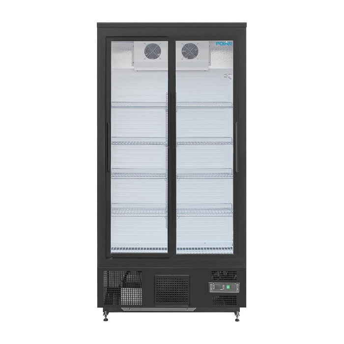 Polar G-Series Upright Back Bar Cooler with Sliding Doors 490Ltr Polar