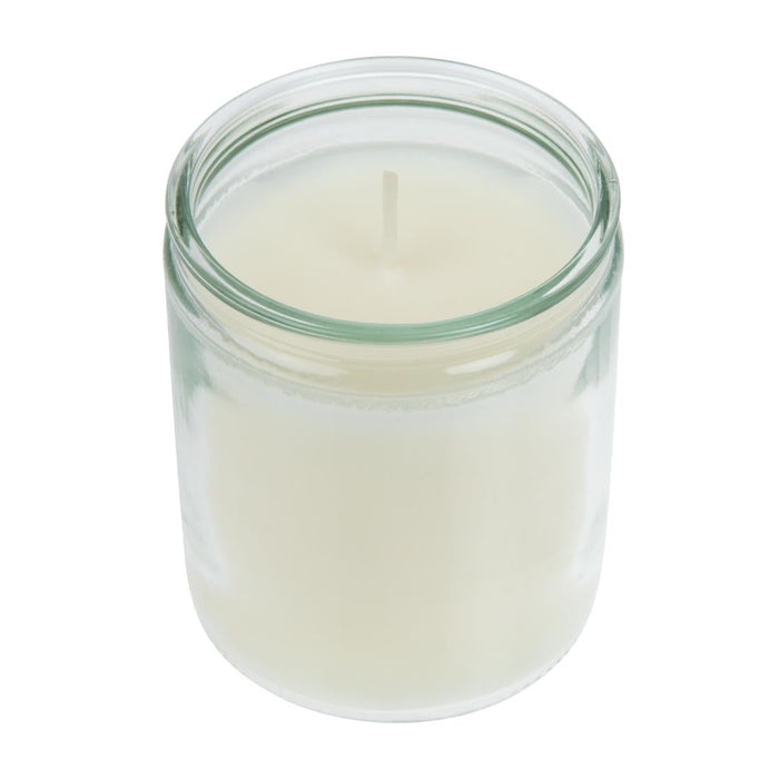Bolsius Star Light Clear Glass Candle Jars (8 Pack) Bolsius