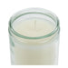 Bolsius Star Light Clear Glass Candle Jars (8 Pack) Bolsius