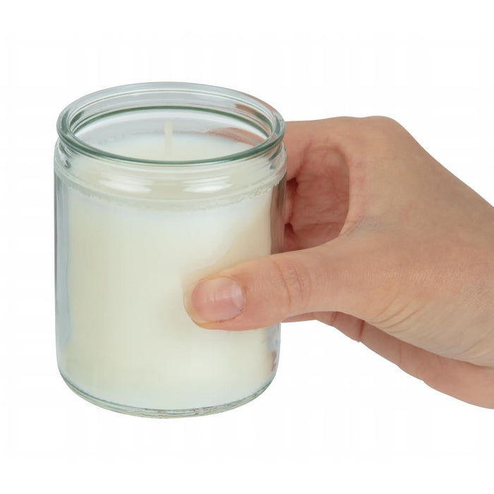 Bolsius Star Light Clear Glass Candle Jars (8 Pack) Bolsius