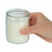 Bolsius Star Light Clear Glass Candle Jars (8 Pack) Bolsius