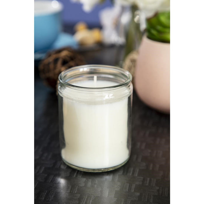Bolsius Star Light Clear Glass Candle Jars (8 Pack) Bolsius