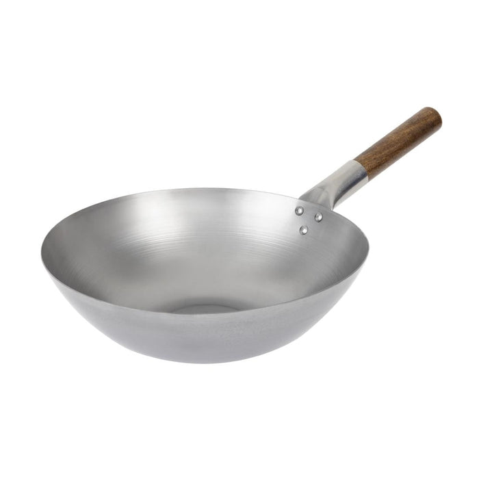London Wok Flat Bottom Wok 305mm London Wok